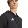 adidas Entrada 26 sudadera con capucha y cremallera completa hombre negro Medium