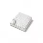 Beurer UB 30 manta eléctrica individual 130x75 cm blanco polar 3 niveles de calor lavable a máquina