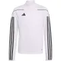 adidas Tiro 23 League chaqueta de entrenamiento Blanco/Negro IB8477 juvenil 128cm