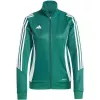 adidas Tiro 24 top de entrenamiento para mujer con media cremallera - Team Green - 2XL