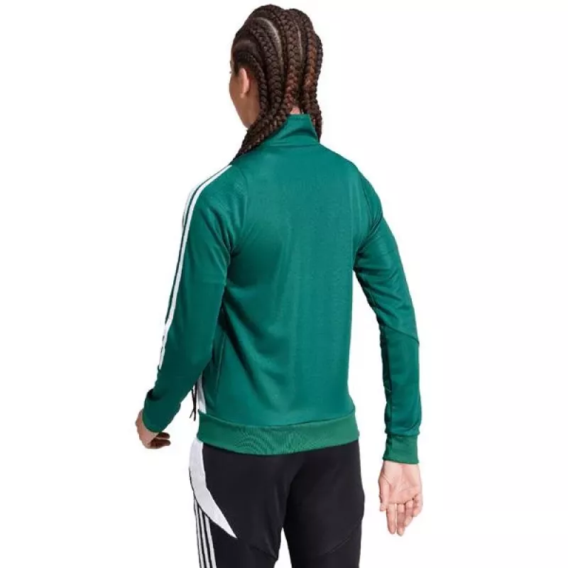 adidas Tiro 24 top de entrenamiento para mujer con media cremallera - Team Green - 2XL