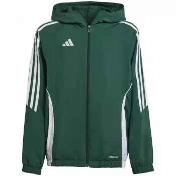 adidas Tiro 24 chaqueta de entrenamiento niños verde 128cm