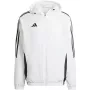 adidas Tiro 24 chaqueta de entrenamiento hombre blanca IM8808 talla S