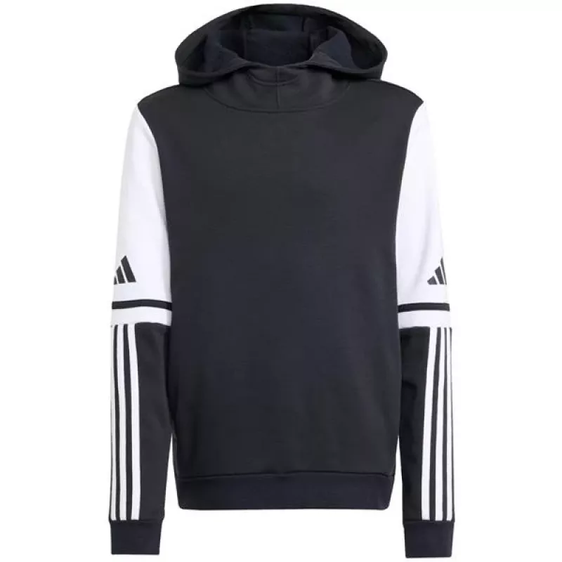 adidas Squadra 25 sudadera con capucha para niños negro 152cm
