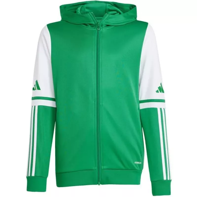 adidas Squadra 25 sudadera con capucha niños verde/blanco 164cm