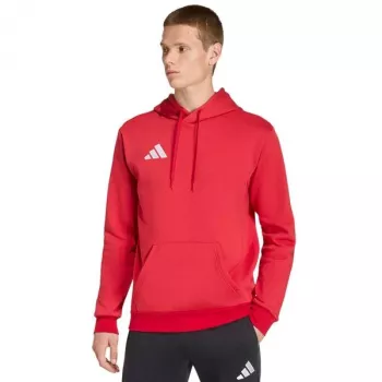 adidas Entrada 26 sudadera con capucha hombre rojo S