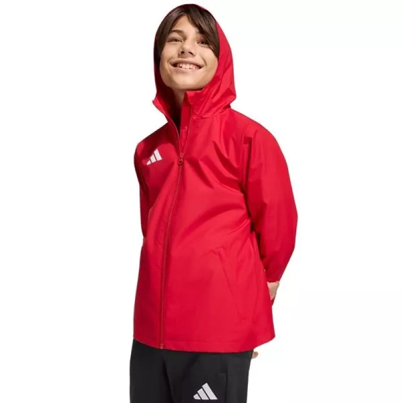 adidas Entrada 26 chaqueta todo tiempo niños unisex rojo 152 cm