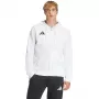 adidas Entrada 26 sudadera con capucha full zip hombre blanco 2XL