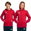 adidas Entrada 26 sudadera con capucha y cremallera completa niños Rojo KH1781 152cm
