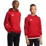 adidas Entrada 26 sudadera con capucha niños Rojo 152 cm