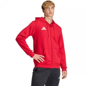 adidas Entrada 26 sudadera con capucha y cremallera completa hombre Rojo talla S