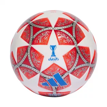 adidas Balón de fútbol UCL 25/26 Final League talla 5 blanco rojo JW1326