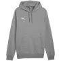 PUMA Sudadera con capucha Team Goal Casuals gris medio jaspeado hombre M