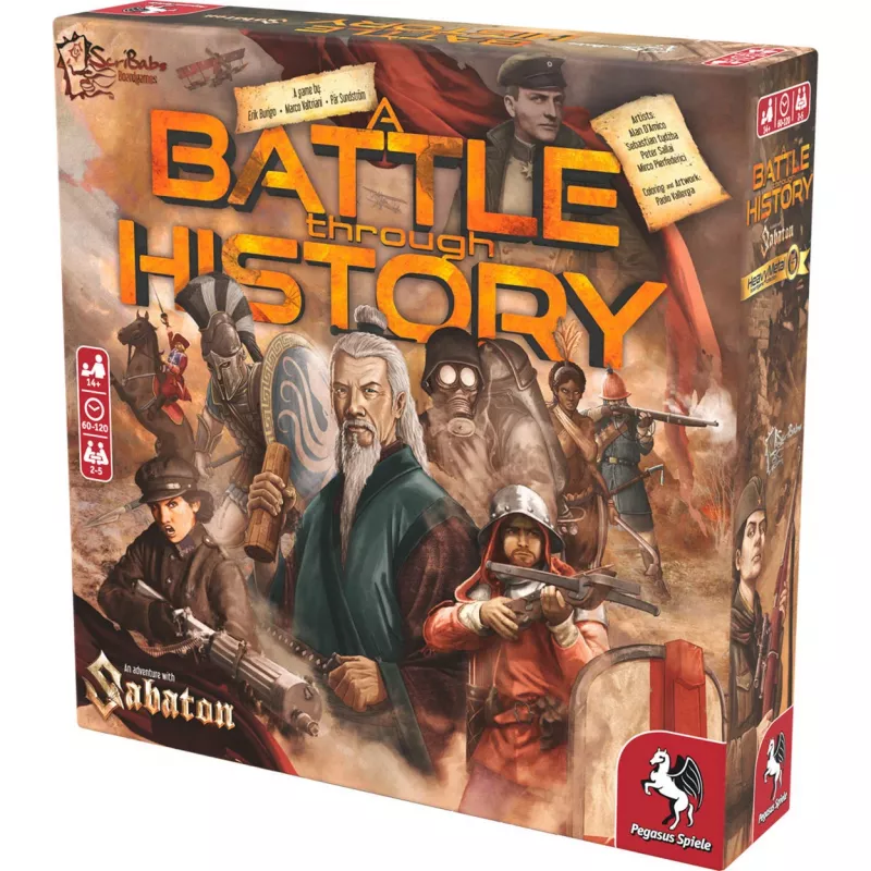 PEGASUS A Battle through History - El juego de mesa de Sabaton