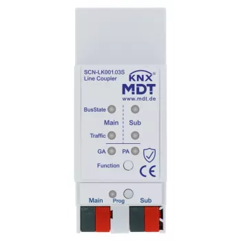MDT SCN-LK001.03S acoplador de línea/área KNX con Data Secure y función proxy