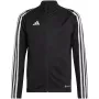 adidas Tiro 23 League sudadera de entrenamiento para niños negra 116cm