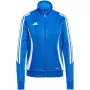 adidas Tiro 24 sudadera de entrenamiento para mujer Team Royal Blue/Blanco talla M