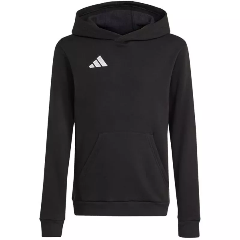 adidas Entrada 26 Hoody niños sudadera con capucha negra 140 cm