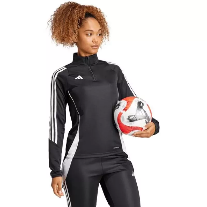 adidas Tiro 24 Sudadera de entrenamiento Mujer Negro L