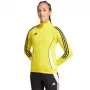adidas Tiro 24 Sudadera de entrenamiento para mujer Semi Solar Yellow IR9498 S