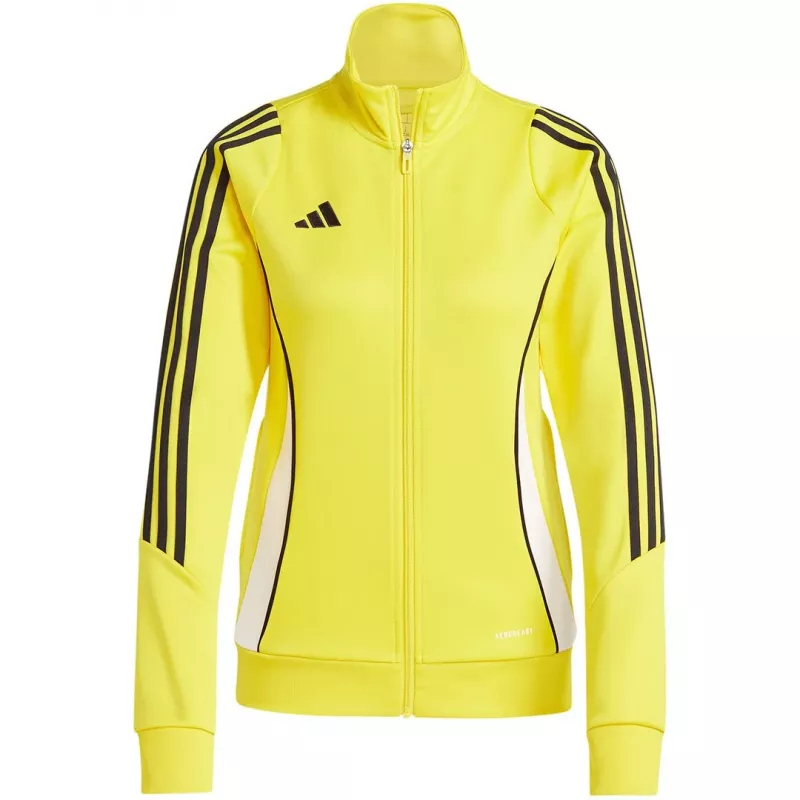 adidas Tiro 24 Sudadera de entrenamiento para mujer Semi Solar Yellow IR9498 S