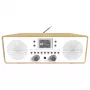 Reflexion HRA21DAB+ blanco radio bajo encimera DAB+ FM con reproductor de CD, doble alarma, mando a distancia