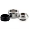 Thermal Grizzly DeltaMate racor de compresión, latón - níquel brillante, HT14, pack de 6