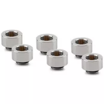 Thermal Grizzly DeltaMate racor de extensión - MF10, níquel brillante, pack de 6