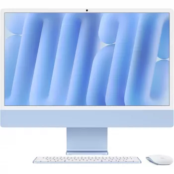 Apple iMac 24 pulgadas azul M4 CPU de 10 núcleos 1TB SSD vidrio texturizado nano con Touch ID