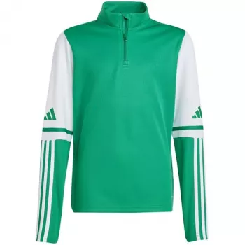 adidas Squadra 25 top de entrenamiento junior Team Green/blanco JP3160 128cm