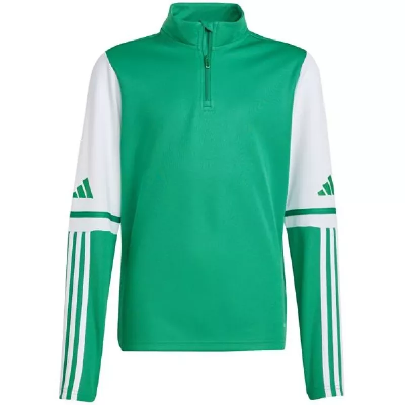 adidas Squadra 25 top de entrenamiento junior Team Green/blanco JP3160 128cm