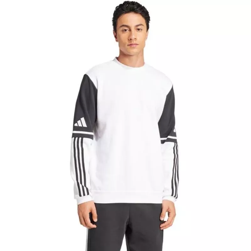 adidas Squadra 25 sudadera crew hombre blanco/negro 2XL