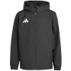 adidas Entrada 26 chaqueta para todo tipo de clima niños negro JZ9104 128cm