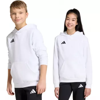 adidas Entrada 26 sudadera con capucha niños blanco JZ6561 164cm