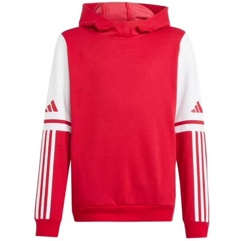 adidas Squadra 25 sudadera con capucha para niños Team Power Red JD4805 140cm