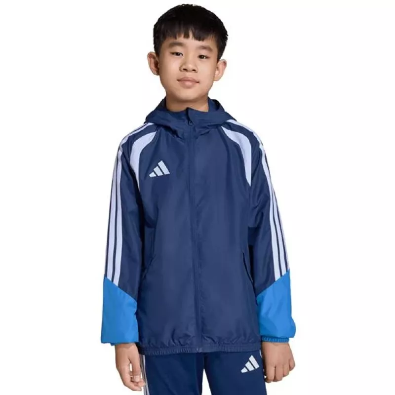 adidas Tiro 26 Competition All Weather chaqueta niños azul 152 cm