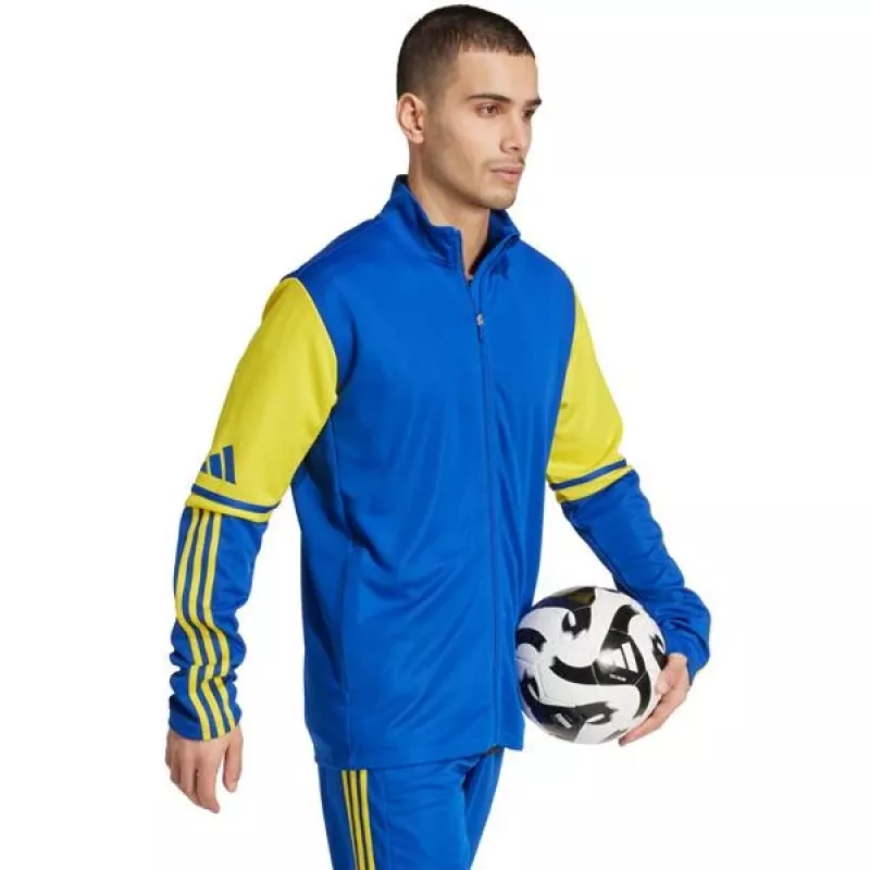 adidas Squadra 25 sudadera de entrenamiento para hombre azul/amarillo M