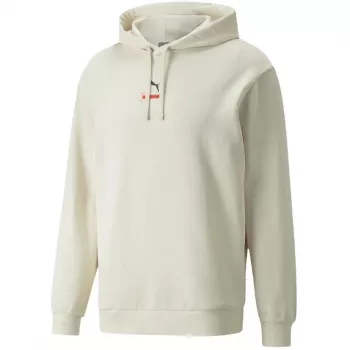 Puma hombre Better Hoodie TR sudadera en Pebble Beige con capucha con cordón y bolsillo canguro