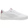 PUMA Carina 2.0 GirlPower zapatillas mujer - blanco/negro/rosa - EU 37