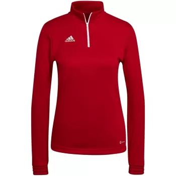 adidas Entrada 22 camiseta de entrenamiento mujer sudadera rojo L