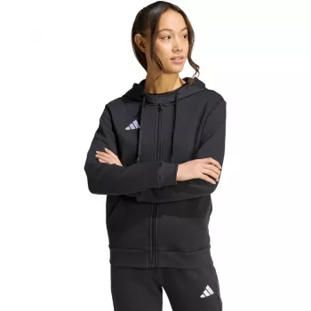 adidas Entrada 26 sudadera con capucha y cremallera completa para mujer negro M