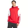 adidas Squadra 25 sudadera con capucha para hombre rojo XL