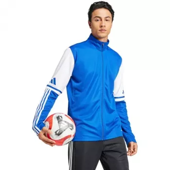 adidas Squadra 25 sudadera de entrenamiento para hombre de manga larga, Team Navy Blue/blanco, 2XL