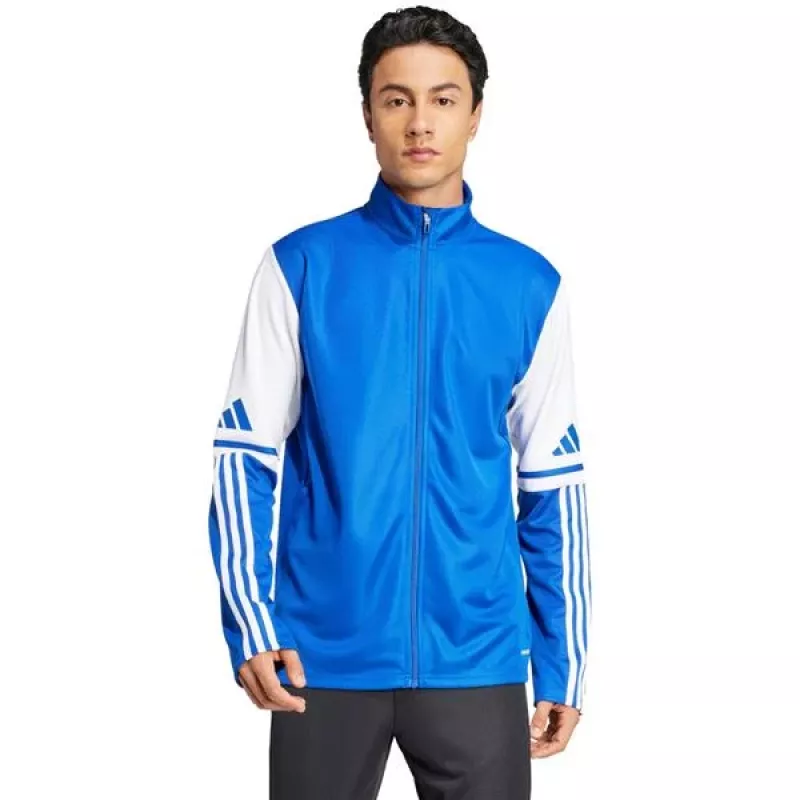 adidas Squadra 25 sudadera de entrenamiento para hombre de manga larga, Team Navy Blue/blanco, 2XL