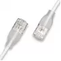 WANTEC eGlow cable de red UTP CAT6a, 0,5 m, blanco