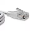 WANTEC eGlow cable de red UTP CAT6a, 0,5 m, blanco