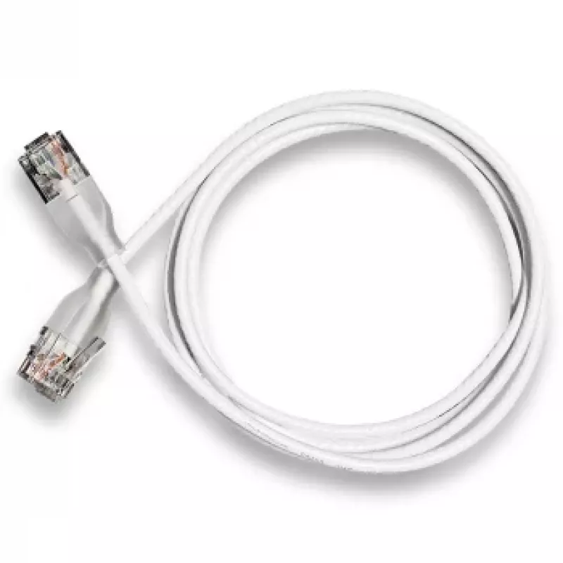 WANTEC eGlow cable de red UTP CAT6a, 0,5 m, blanco