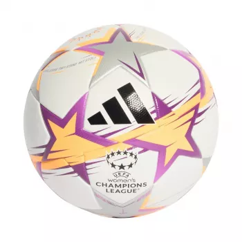 adidas UCL Women's League 26/27 League Stage Balón de fútbol Talla 4 Blanco/Naranja/Plata KE5142