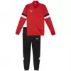 PUMA Hombre Team Rise Chándal con cremallera completa Rojo/Negro 2XL