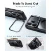 ESR Classic Hybrid Kickstand Funda MagSafe para iPhone 17 Pro / 18 Pro Transparente/Negro